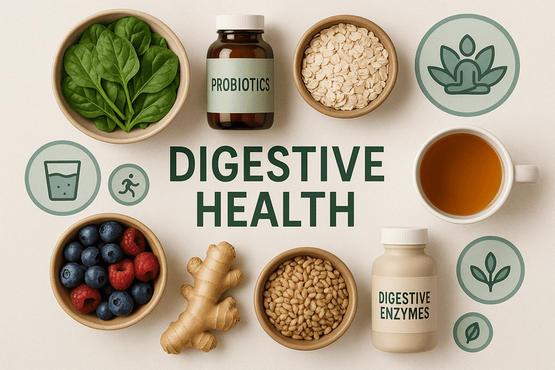 Digestive Health: Natural Supplements & Tips - Matevara