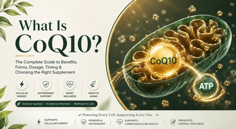 What Is CoQ10? The Complete Guide to Benefits, Uses, Dosage, Timing & Best Supplements - Matevara