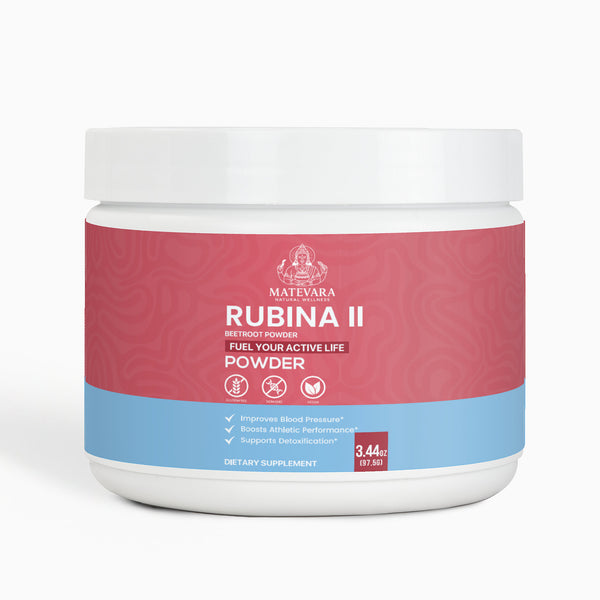 Rubina II Beetroot Powder |Circulation Support | 3.44 oz