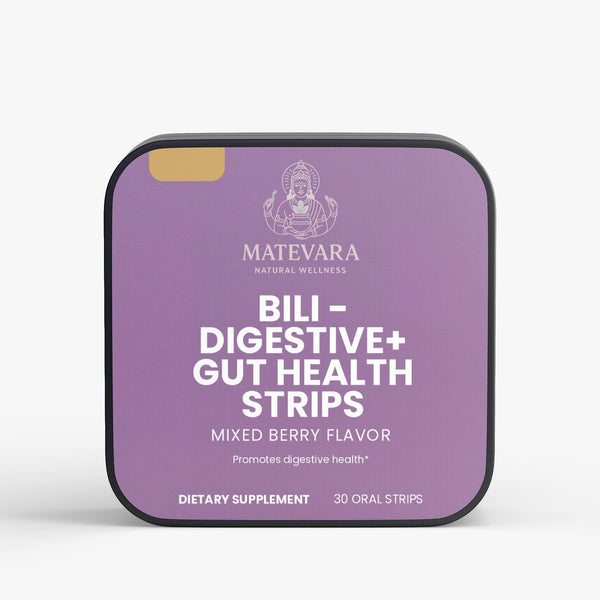 BILI Gut Health Strips |Mixed Berry Quick-Dissolve Oral Strips - Matevara