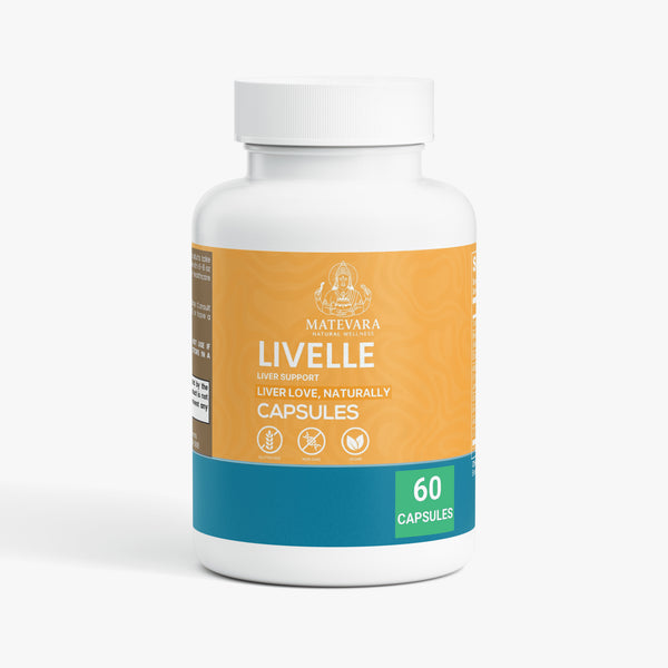 Livelle Milk Thistle Liver Support Supplement | 60 Capsules - Matevara