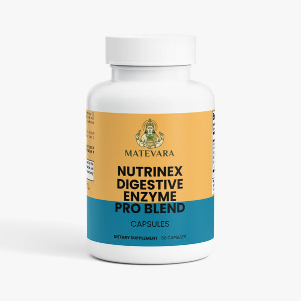 Nutrinex Digestive Enzyme Pro Blend Supplement | 60 Count - Matevara