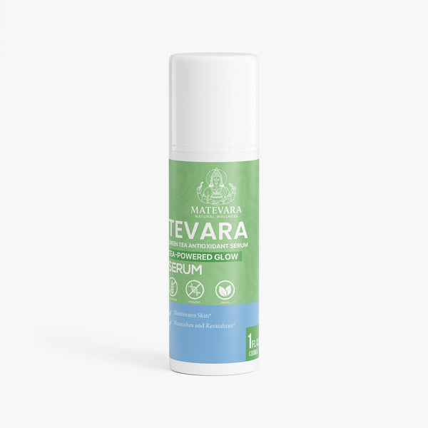 Tevara Green Tea Antioxidant Serum | Hydrating Face Serum | 1 fl oz (30ml)