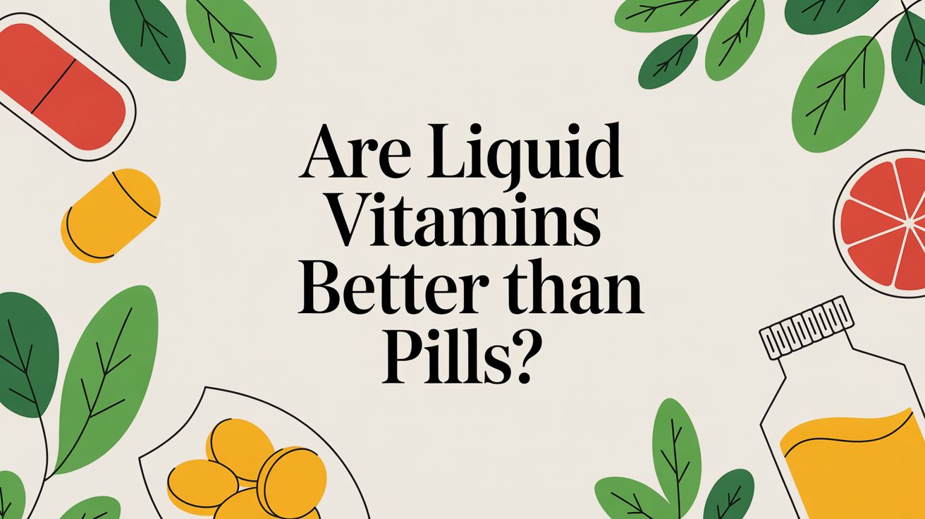 Are Liquid Vitamins Better Than Pills? - Matevara