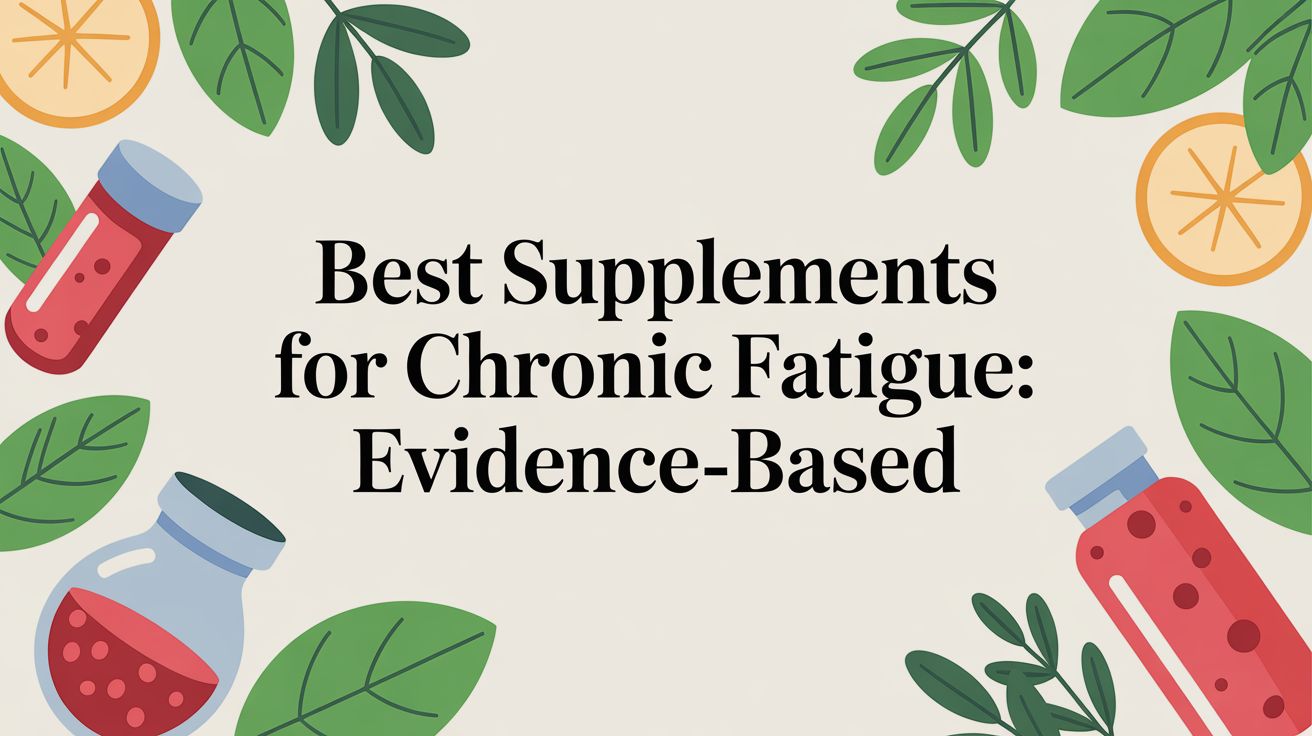 Best Supplements for Chronic Fatigue: Evidence-Based - Matevara