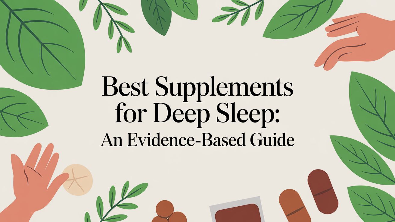 Best Supplements for Deep Sleep: An Evidence-Based Guide - Matevara
