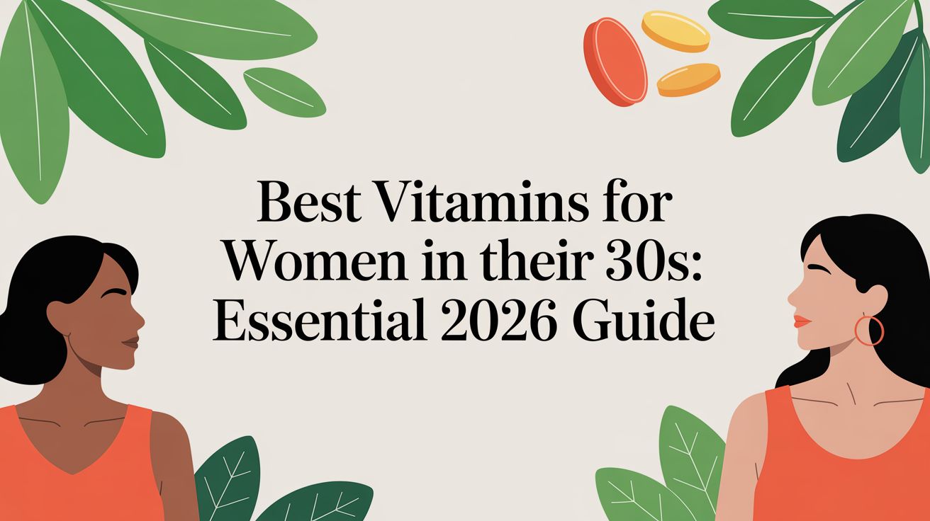 Best Vitamins for Women in Their 30s: Essential 2026 Guide - Matevara