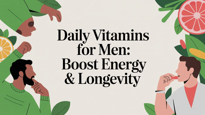 Daily Vitamins for Men: A Guide to Energy, Longevity, and Foundational Health - Matevara