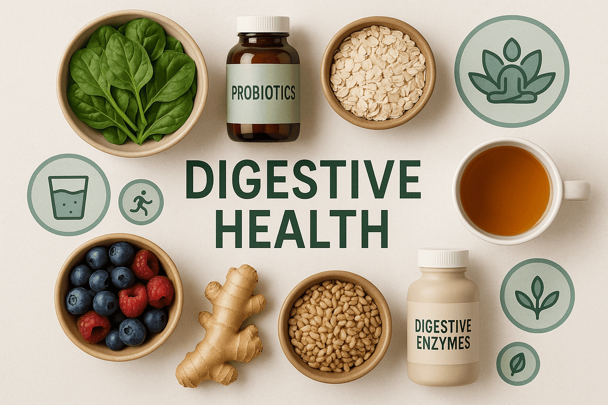 Digestive Health: Natural Supplements & Tips - Matevara