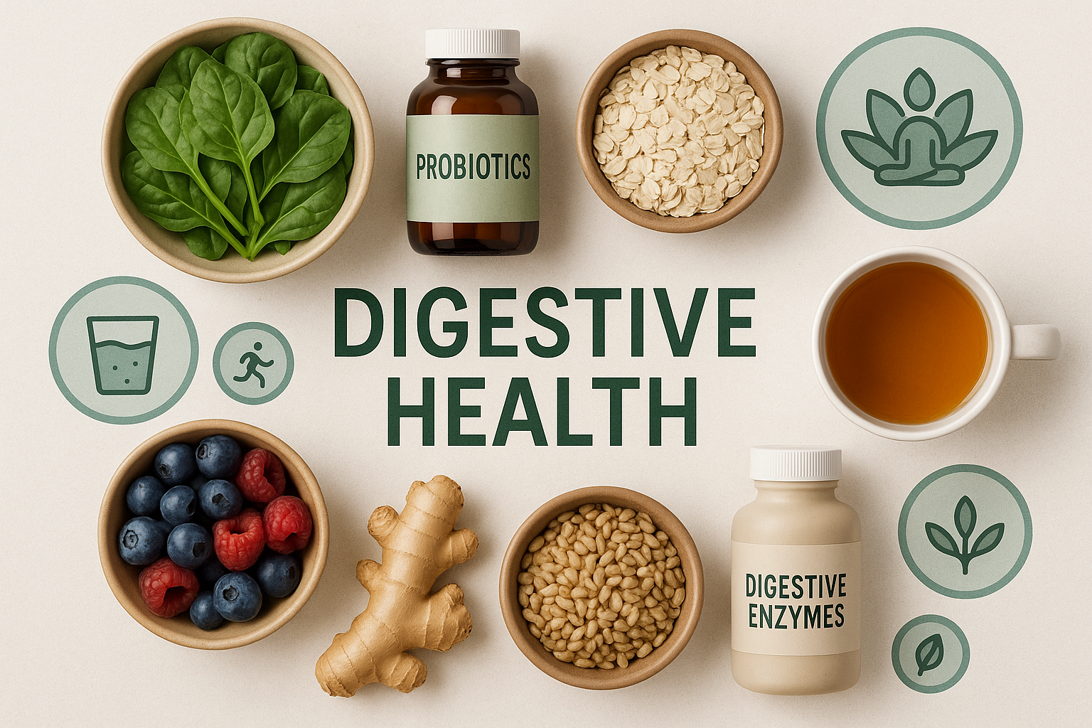 Digestive Health: Natural Supplements & Tips