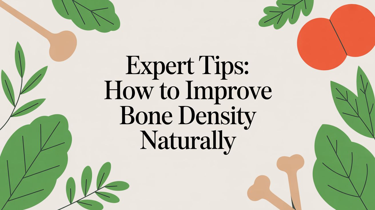 Expert Tips: How to Improve Bone Density Naturally in 2026 - Matevara