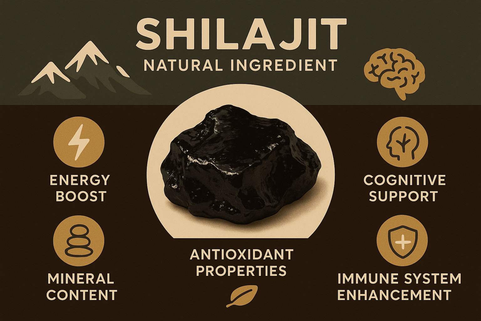 How Himalayan Shilajit Boosts Men’s Vitality and Stamina - Matevara