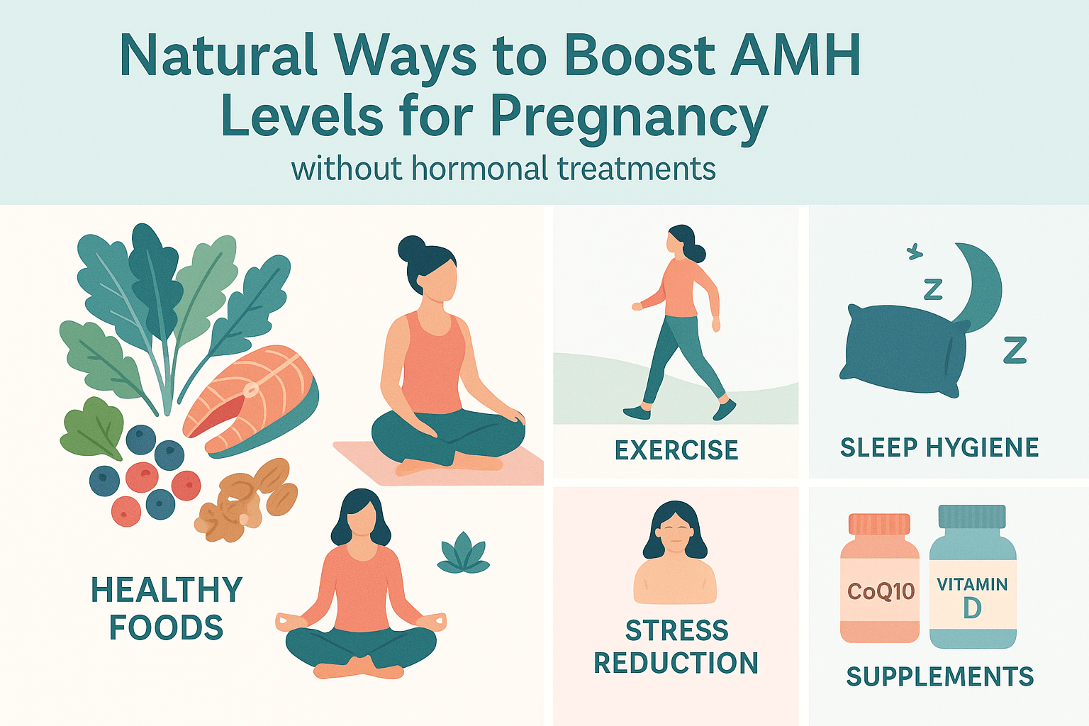 How to Boost AMH Levels For Pregnancy Without Hormonal Treatments - Matevara