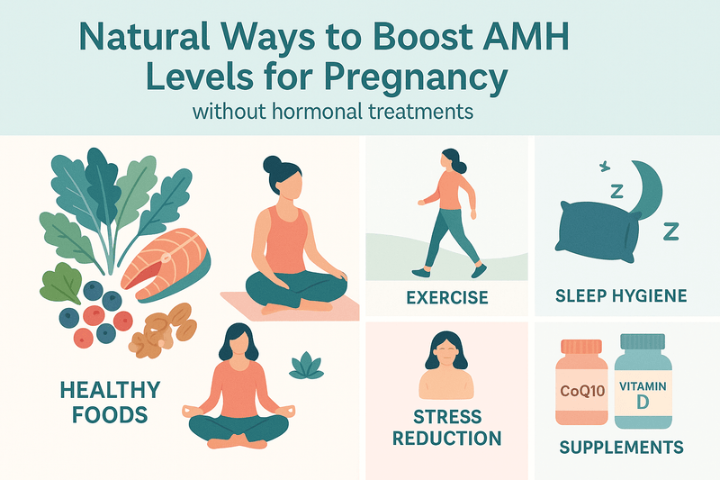 How to Boost AMH Levels For Pregnancy Without Hormonal Treatments - Matevara