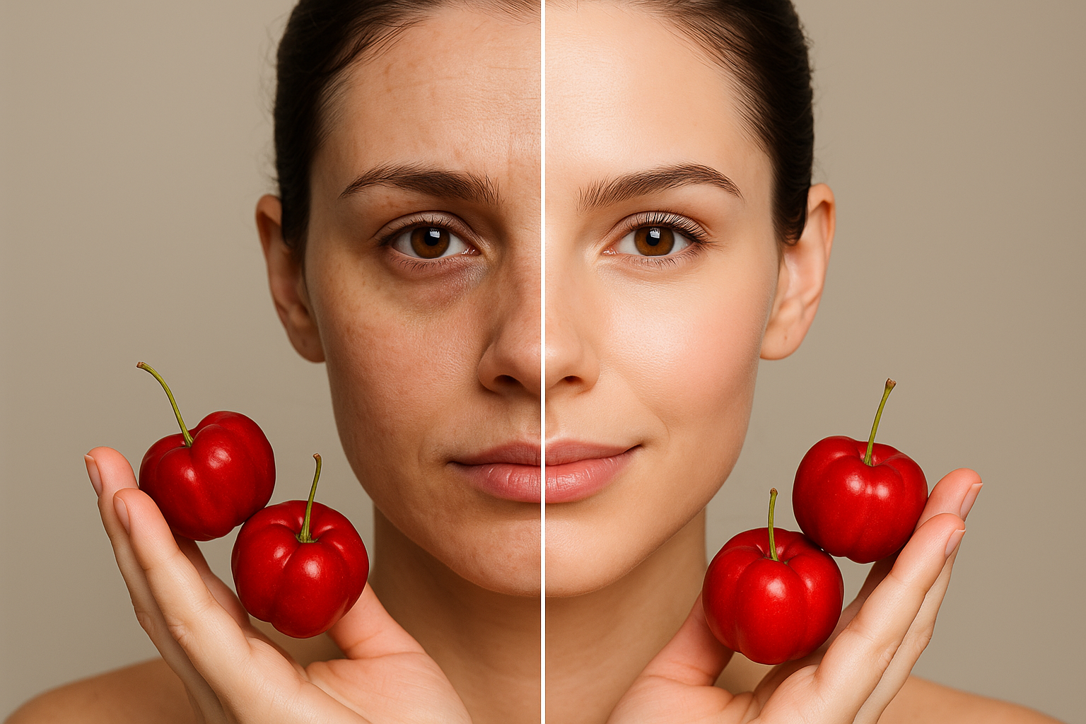 How Acerola Cherry Boosts Collagen and Prevents Wrinkles Naturally