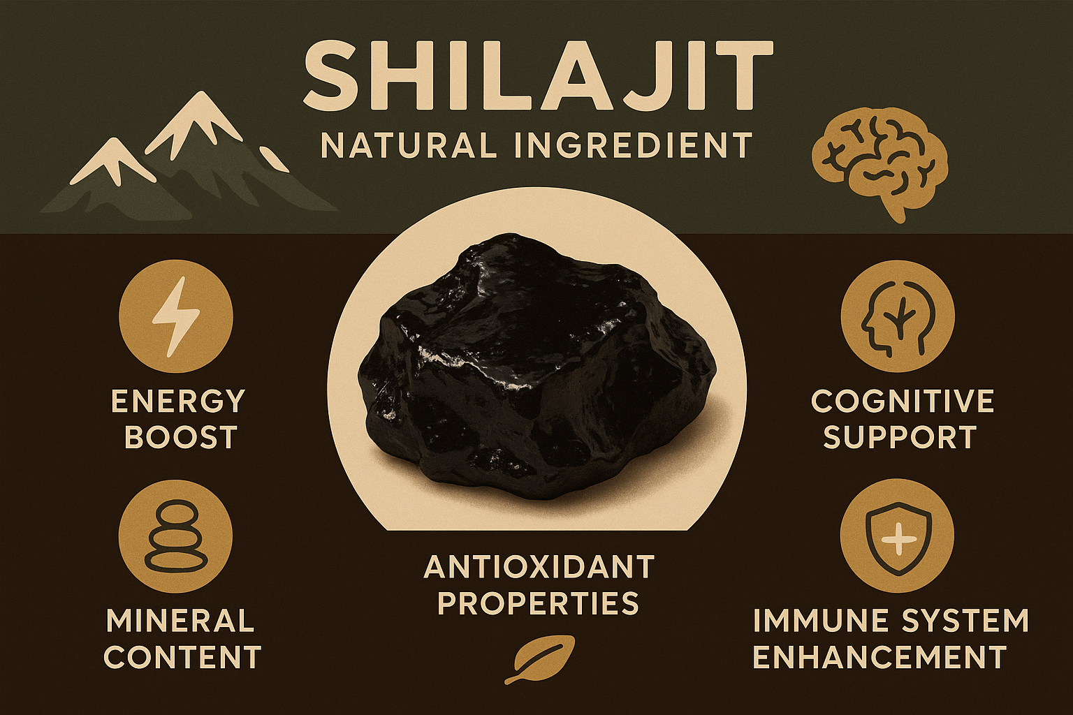 How Himalayan Shilajit Boosts Men’s Vitality and Stamina