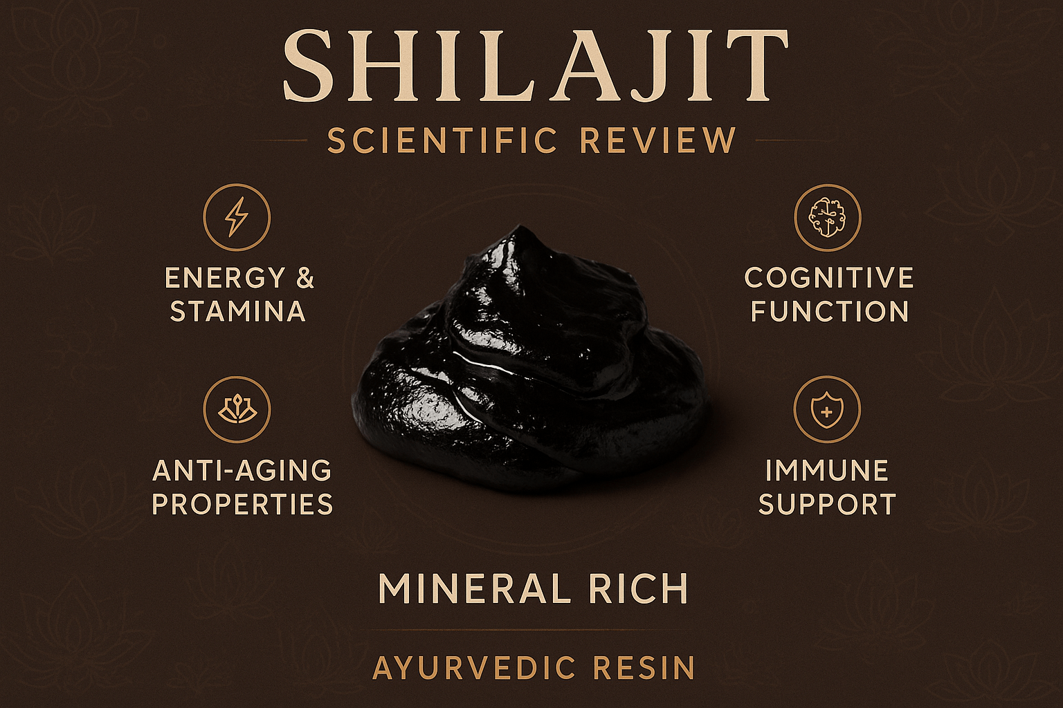 Shilajit Benefits: A Scientific Review of This Ayurvedic Resin - Matevara