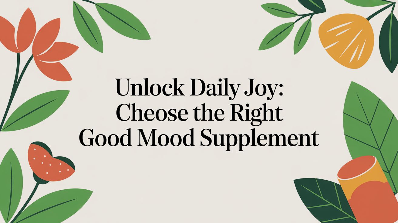 Unlock Daily Joy: The Definitive 2026 Guide to Choosing a Good Mood Supplement - Matevara