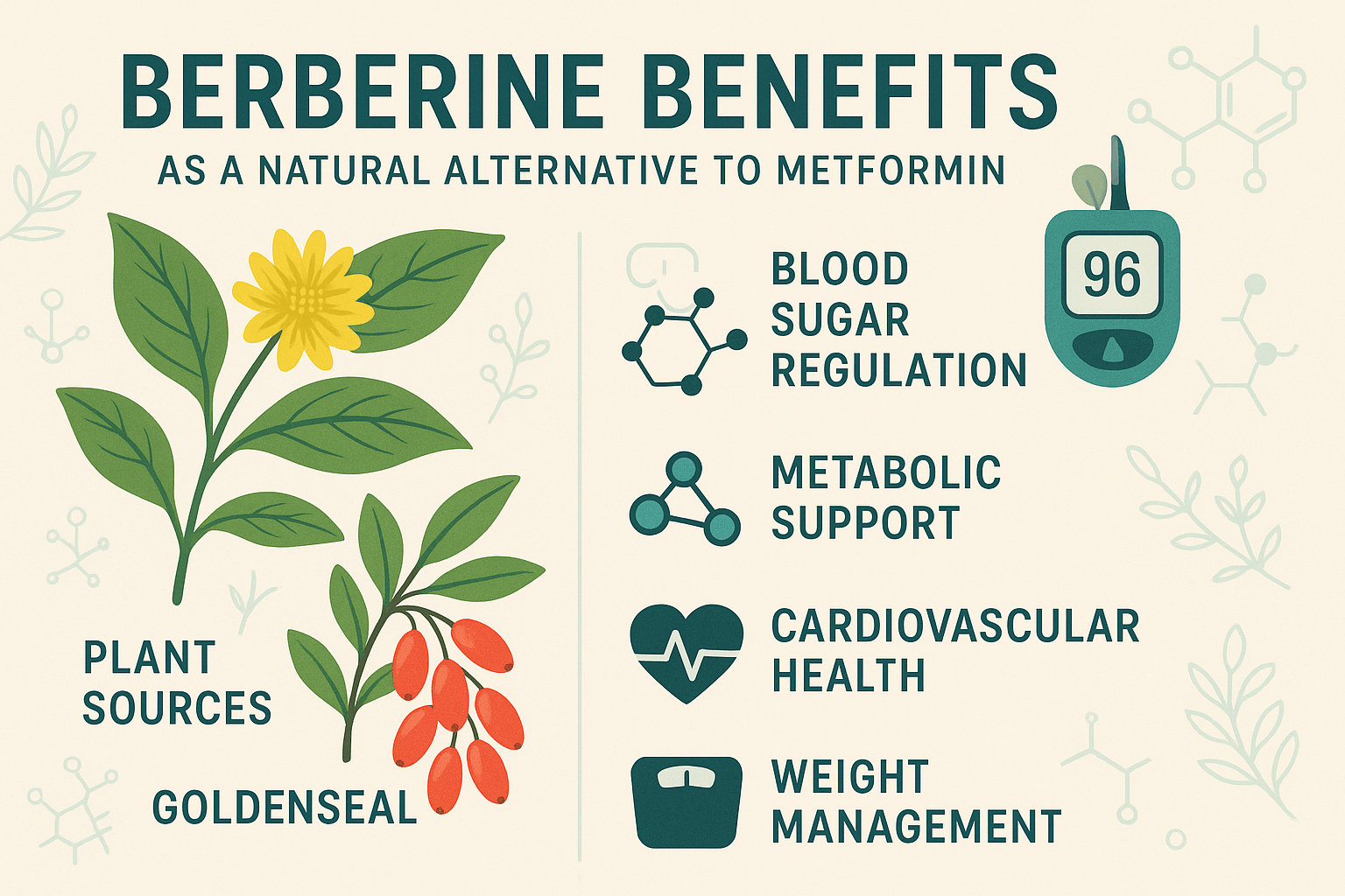 Unpacking Berberine Benefits: A Natural Alternative to Metformin? - Matevara