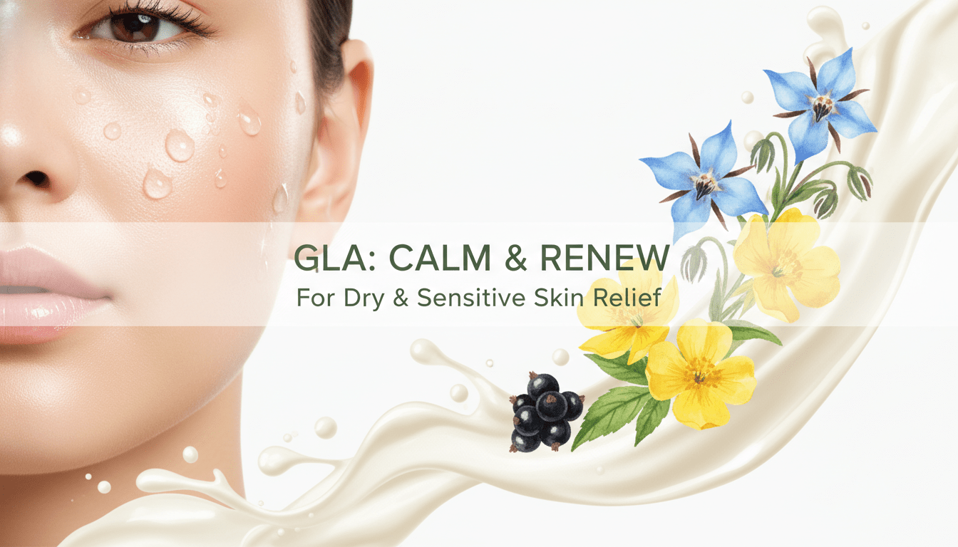 What is GLA? Essential Fatty Acid for Dry, Sensitive Skin & Anti-Aging - Matevara