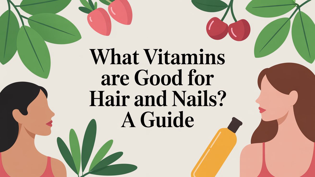 What Vitamins Are Good for Hair and Nails? A Guide - Matevara
