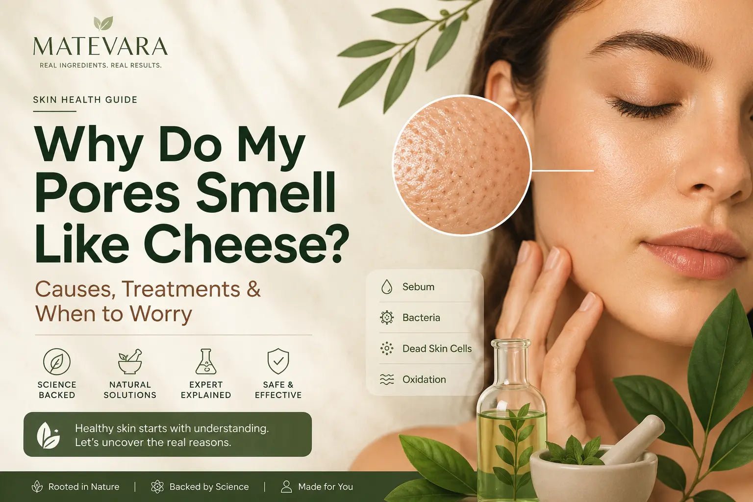 Why Do Your Face Pores Smell So Bad? Here's Why - Matevara