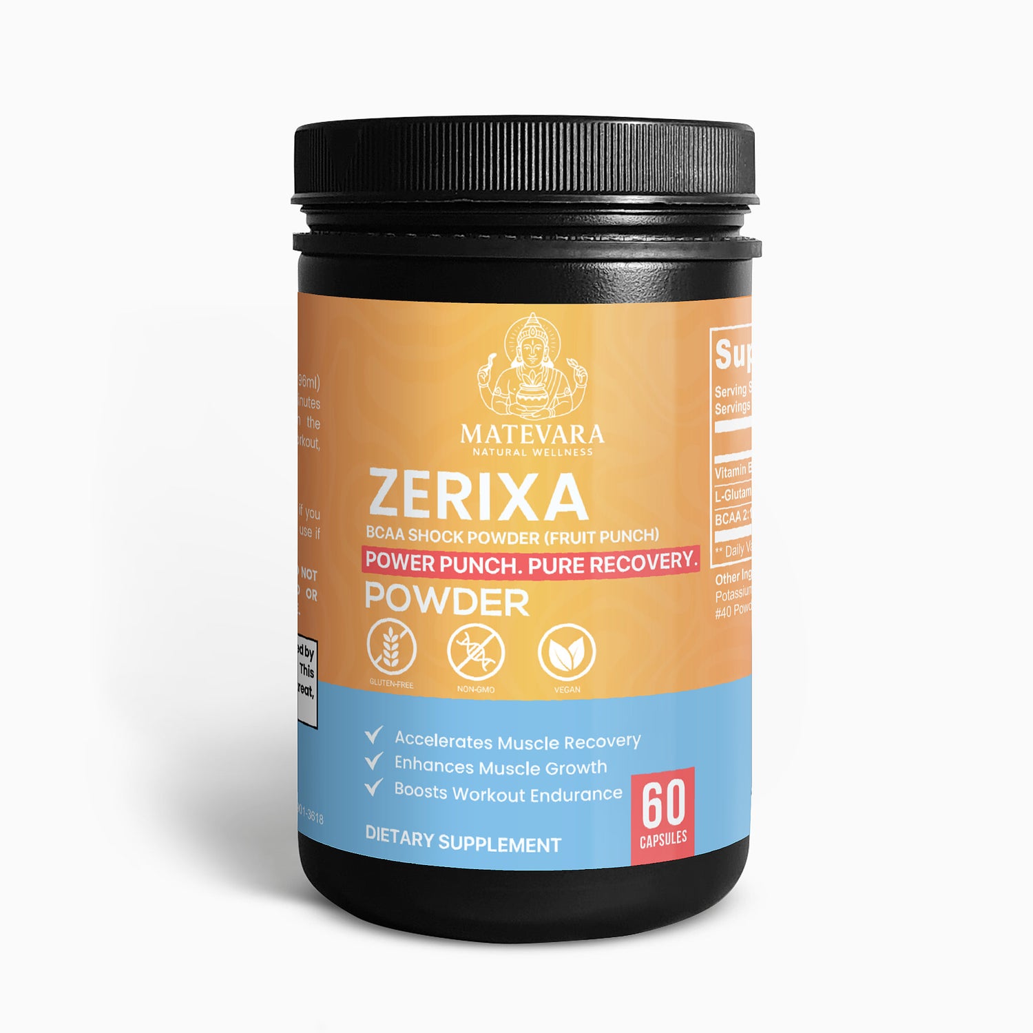 Zerixa - BCAA Shock Powder (Fruit Punch)