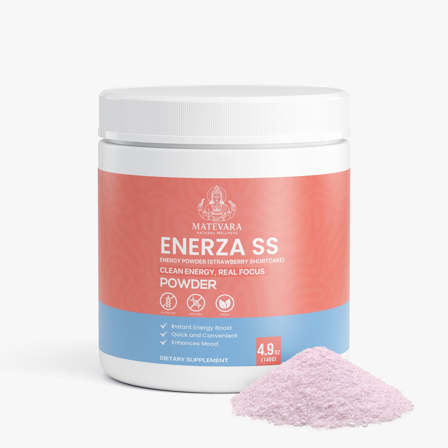 Enerza SS - Energy Powder (Strawberry Shortcake)