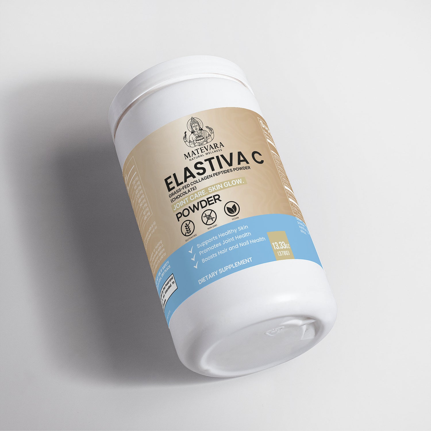 Elastiva C - Grass-Fed Collagen Peptides Powder (Chocolate)