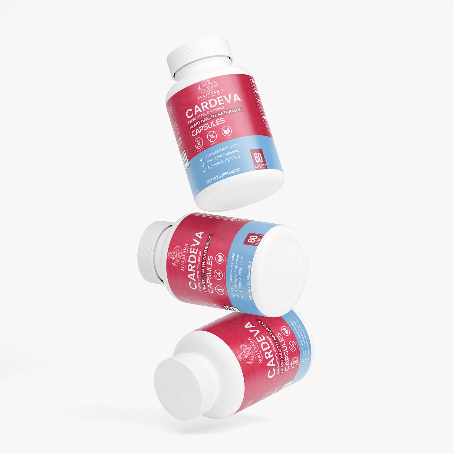Cardeva - Resveratrol 50% 600mg