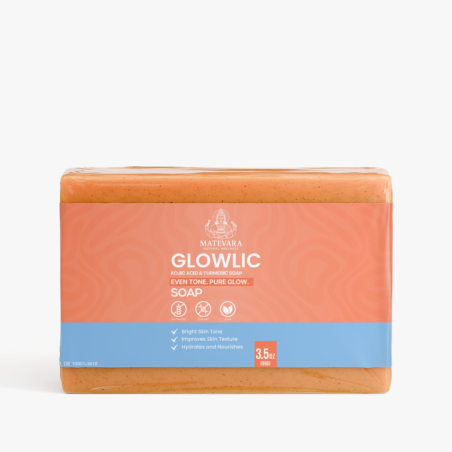 Glowlic Kojic Acid & Turmeric Soap