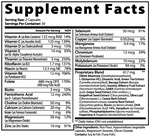 brain and focus supplement facts