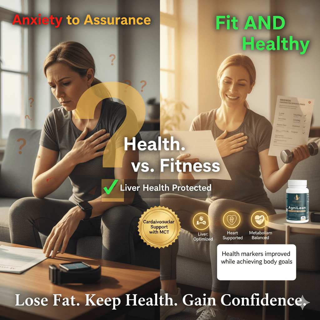 AgniLean Metabolism Support Capsules | MCT Oil & L-Carnitine | 90 Vegetarian Capsules | USA Made*