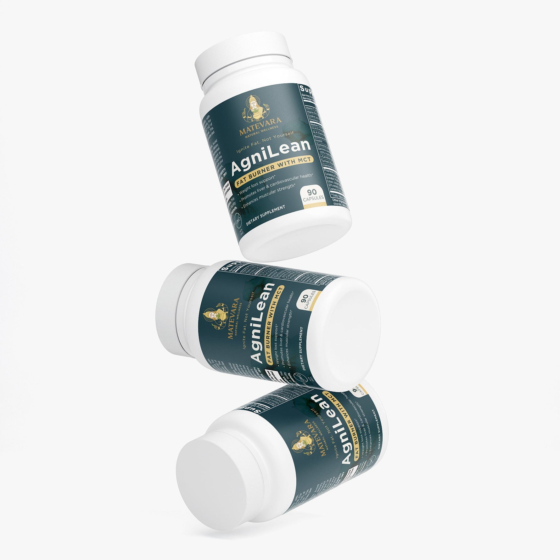 AgniLean Metabolism Support Capsules | 90 Vegetarian Capsules AgniLean Metabolism Support Capsules | 90 Vegetarian Capsules