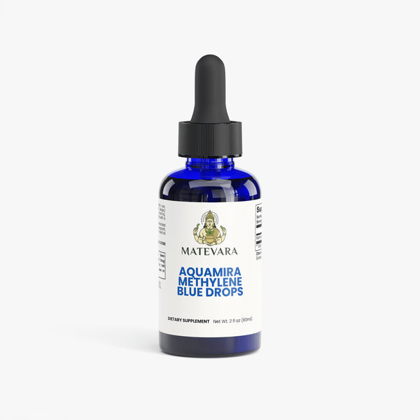 AquaMira Methylene Blue Drops | 10mg Cellular Energy & Focus Support | 2 fl oz (60ml)