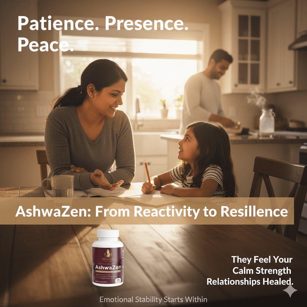 AshwaZen Organic Ashwagandha Capsules | Adaptogen for Stress Support with Black Pepper | 60 Count - Matevara