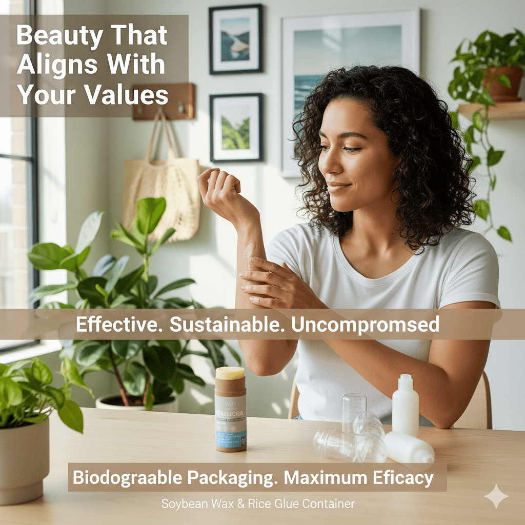 Balmora Unscented Body Balm Stick | Deep Moisturizing Balm with Shea & Cocoa Butter | Eco-Friendly | 2.5 oz