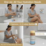 Balmora Unscented Body Balm Stick | Deep Moisturizing Balm with Shea & Cocoa Butter | Eco-Friendly | 2.5 oz