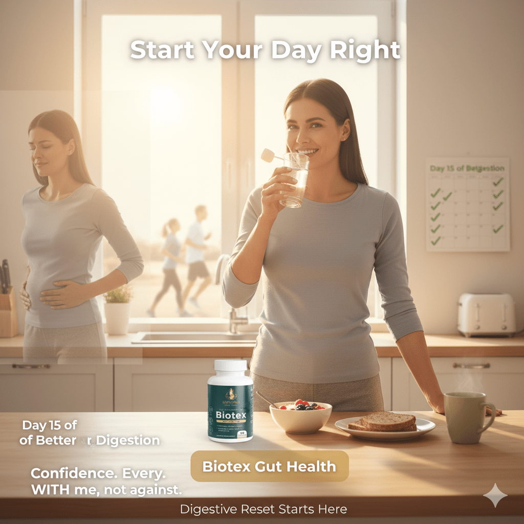 Biotex Probiotic & Enzyme Formula | Digestive Support with ACV, Inulin & L. acidophilus