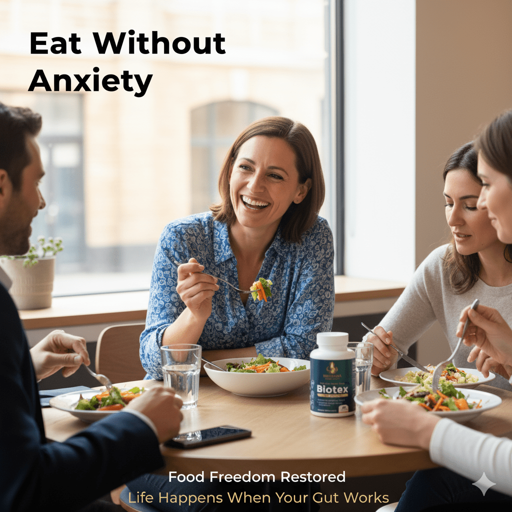 Biotex Probiotic & Enzyme Formula | Digestive Support with ACV, Inulin & L. acidophilus