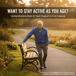 Bonex Bone & Cardiovascular-Wellness| D3 K2 MK - 7 & Calcium Capsules with BioPerine® for Absorption | 60 Count - Matevara