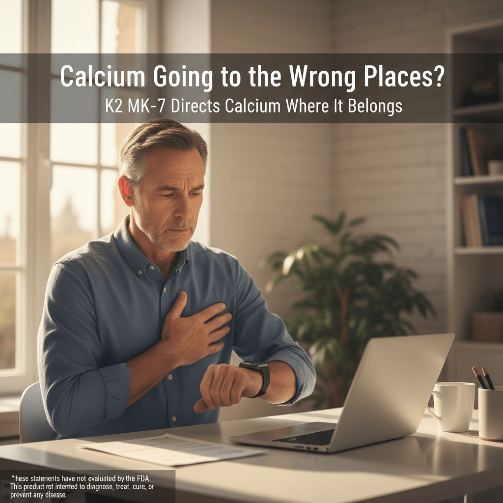 Bonex Bone & Cardiovascular-Wellness | D3 K2 MK - 7 & Calcium Capsules with BioPerine® for Absorption | 60 Count - Matevara