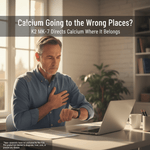 Bonex Bone & Wellness | D3 K2 MK - 7 & Calcium Capsules with for Absorption | 60 Count - Matevara