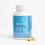Cellvia NAD+ 500mg: Cellular Energy, Metabolism, Quercetin & Resveratrol | 60 Ct - Matevara