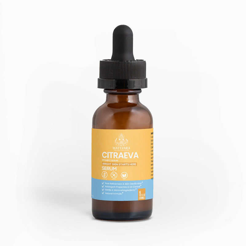 Citraeva Vitamin C Serum | Brightening Antioxidant Serum with Ferulic Acid & MAP | 1 fl oz - Matevara