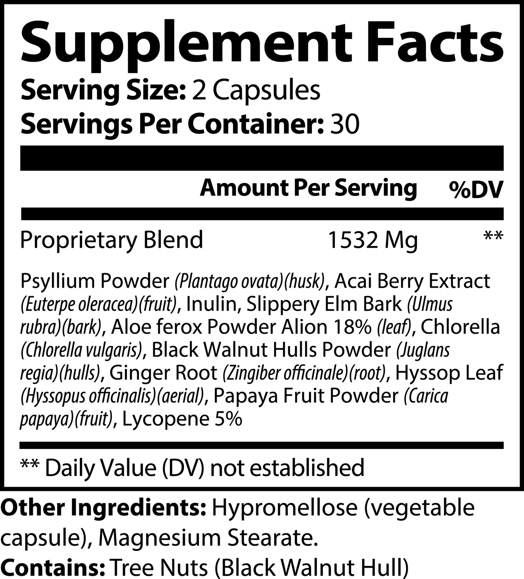Clarity - Max Detox (Acai Berry Complex) - Matevara