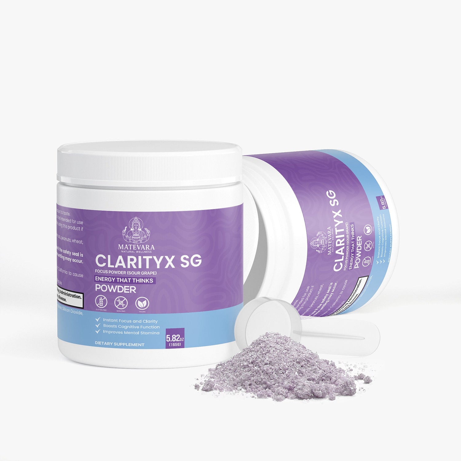 Clarityx SG - Focus Powder (Sour Grape) - Matevara