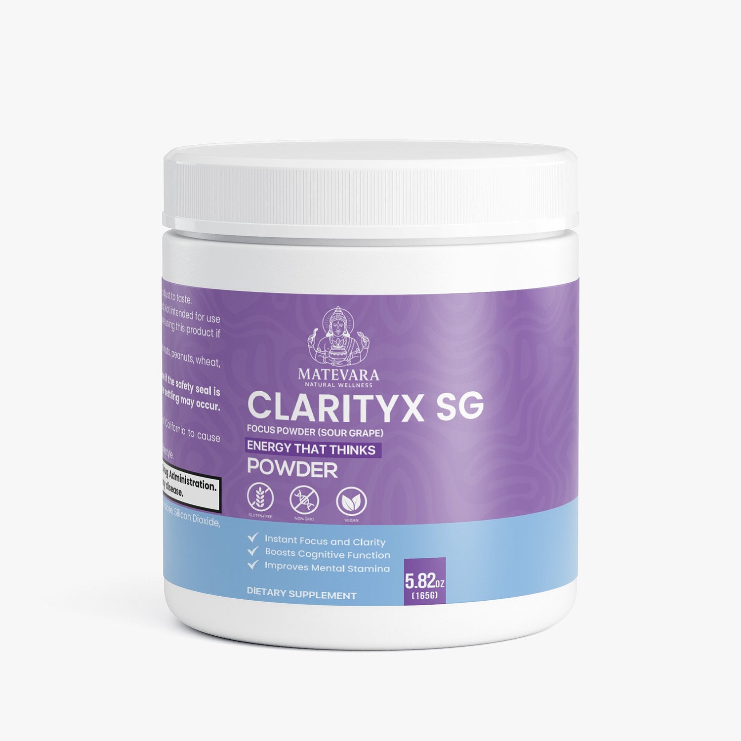 Clarityx SG - Focus Powder (Sour Grape) - Matevara