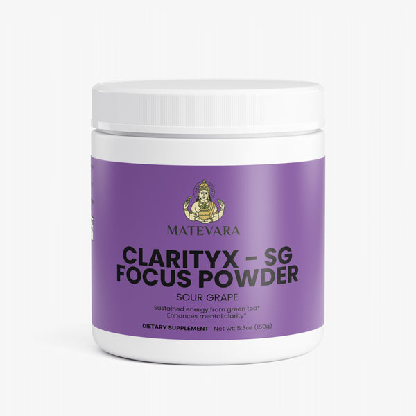 ClarityX SG Focus Powder (Sour Grape) | Mental Clarity and Sustained Energy