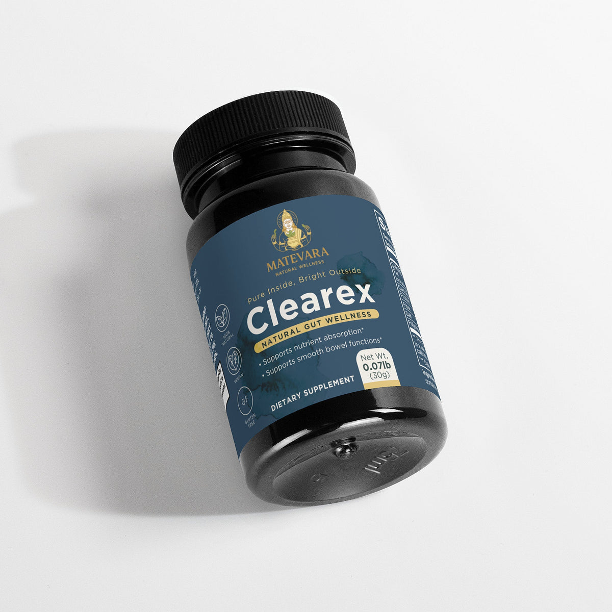 Clearex Daily Formula Powder | Fulvic & Humic Acid with Pine Bark Extract for Gut Support | 60 Servings